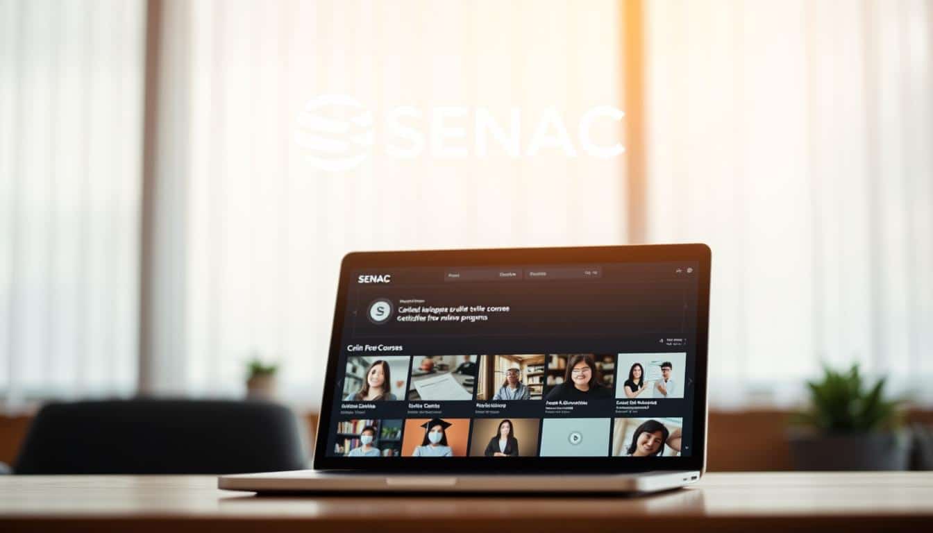 SENAC cursos gratuitos e certificado online