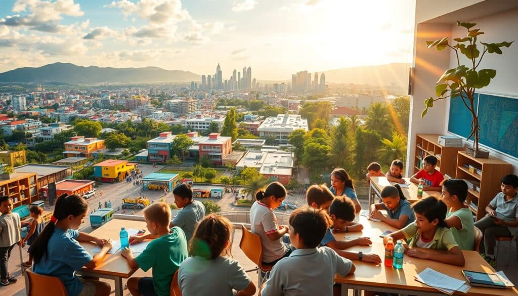 cenário educacional Brasil