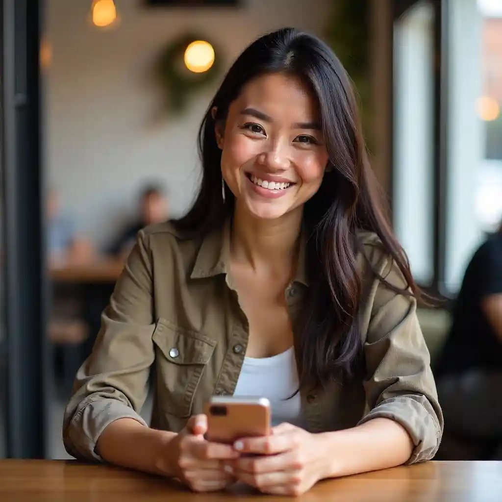 Wait for her message