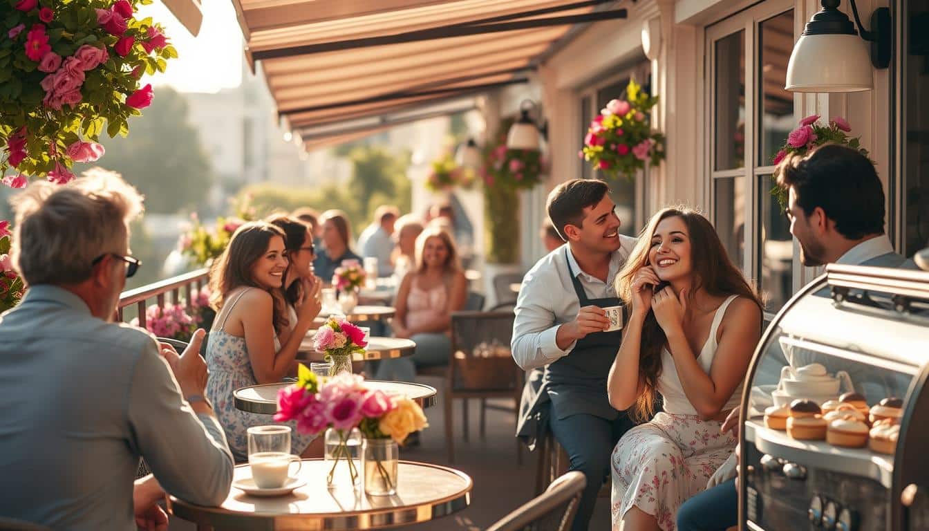 Advantages of daytime love encounters in cafes