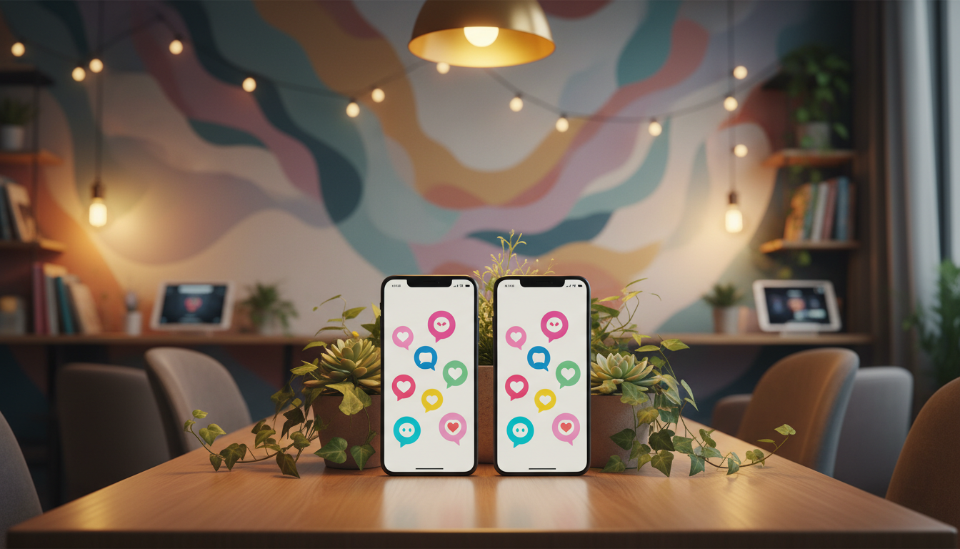 how to create authentic connections on apps